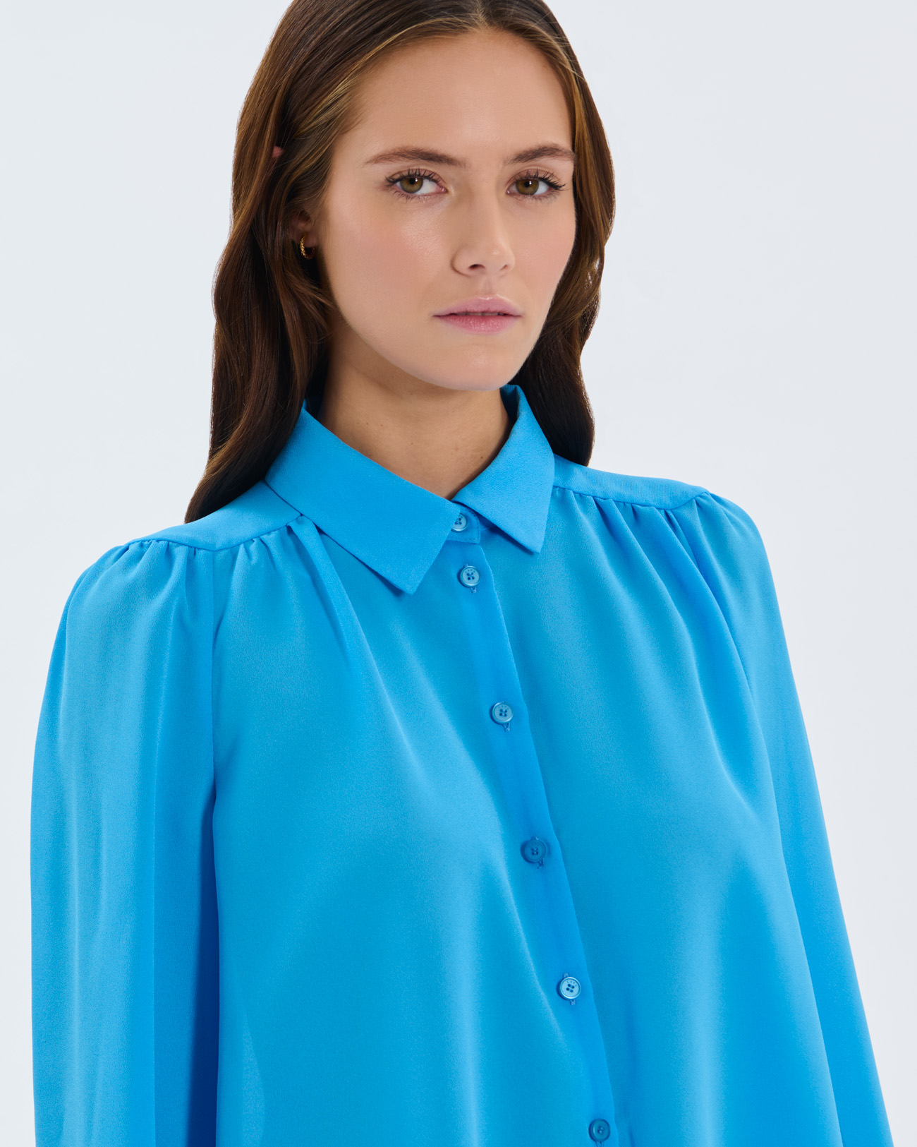 Castile shirt Ocean blue shirt ZAPA