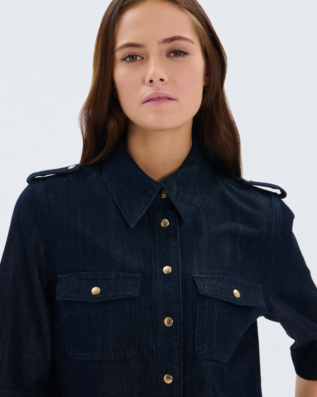Celeste Shirt Celeste raw blue shirt ZAPA