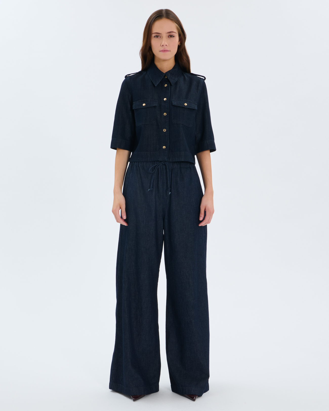 Celeste Shirt Celeste raw blue shirt ZAPA