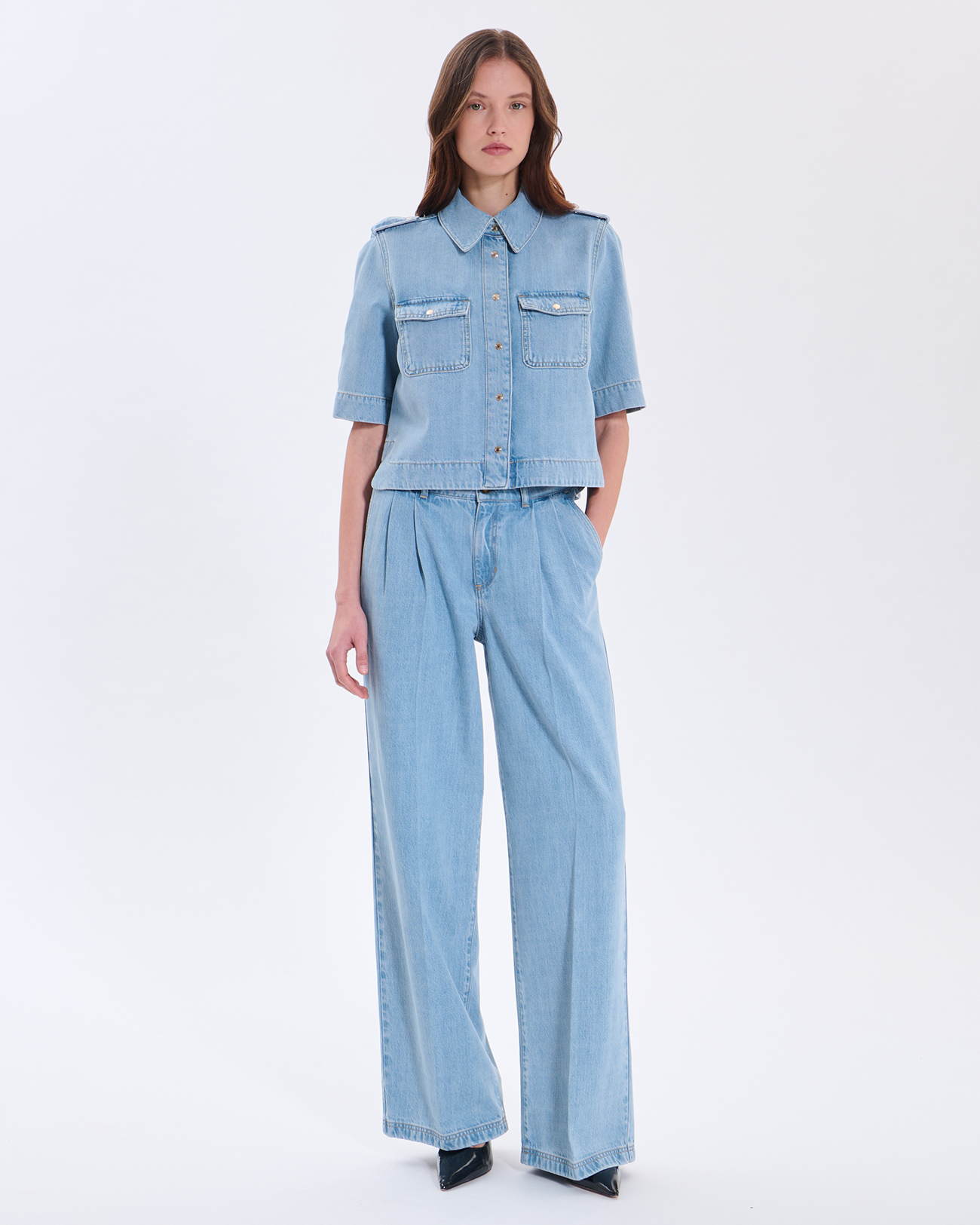 Celeste Shirt Light blue Celeste shirt ZAPA