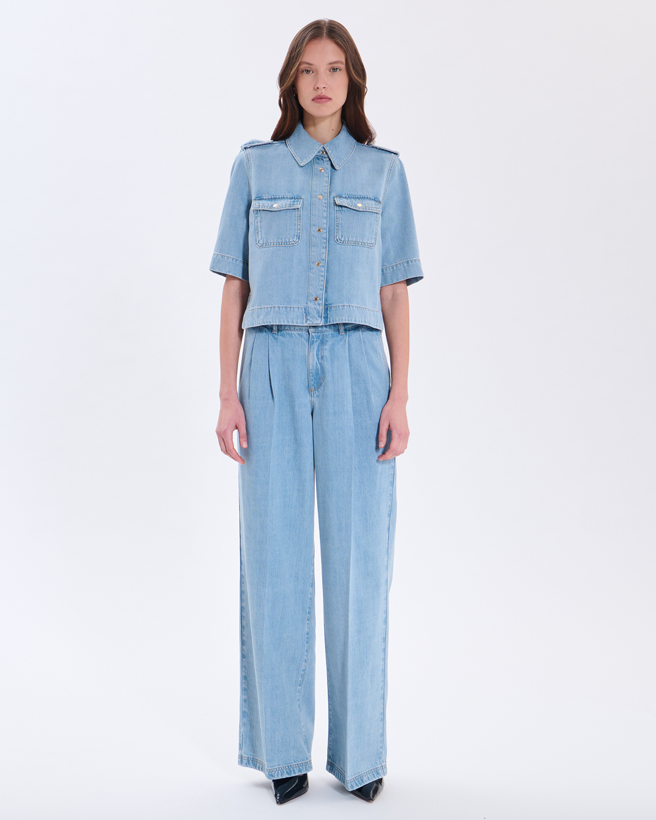 Celeste Shirt Light blue Celeste shirt ZAPA