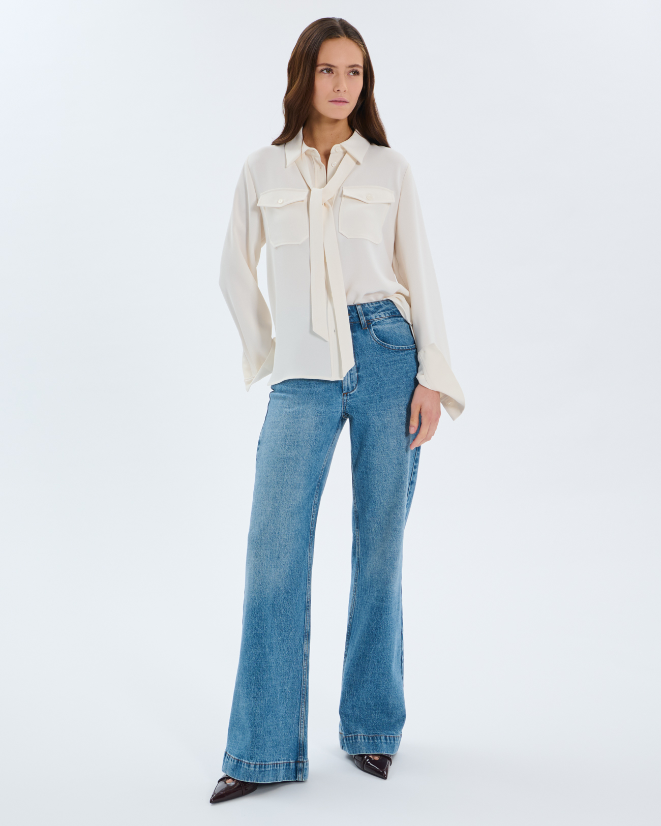 Camilla shirt Camilla ecru shirt ZAPA