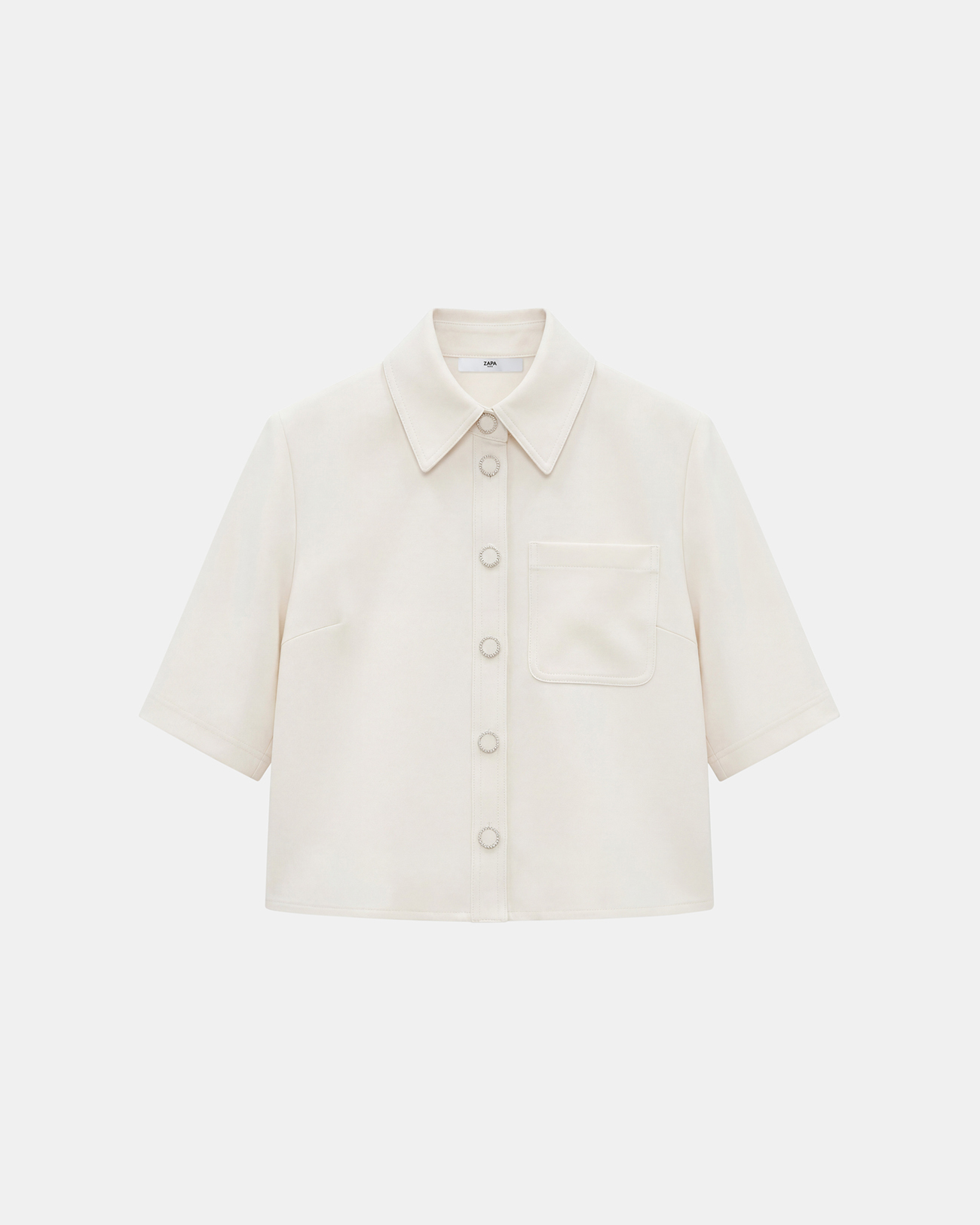 Celina shirt Celina ecru shirt ZAPA