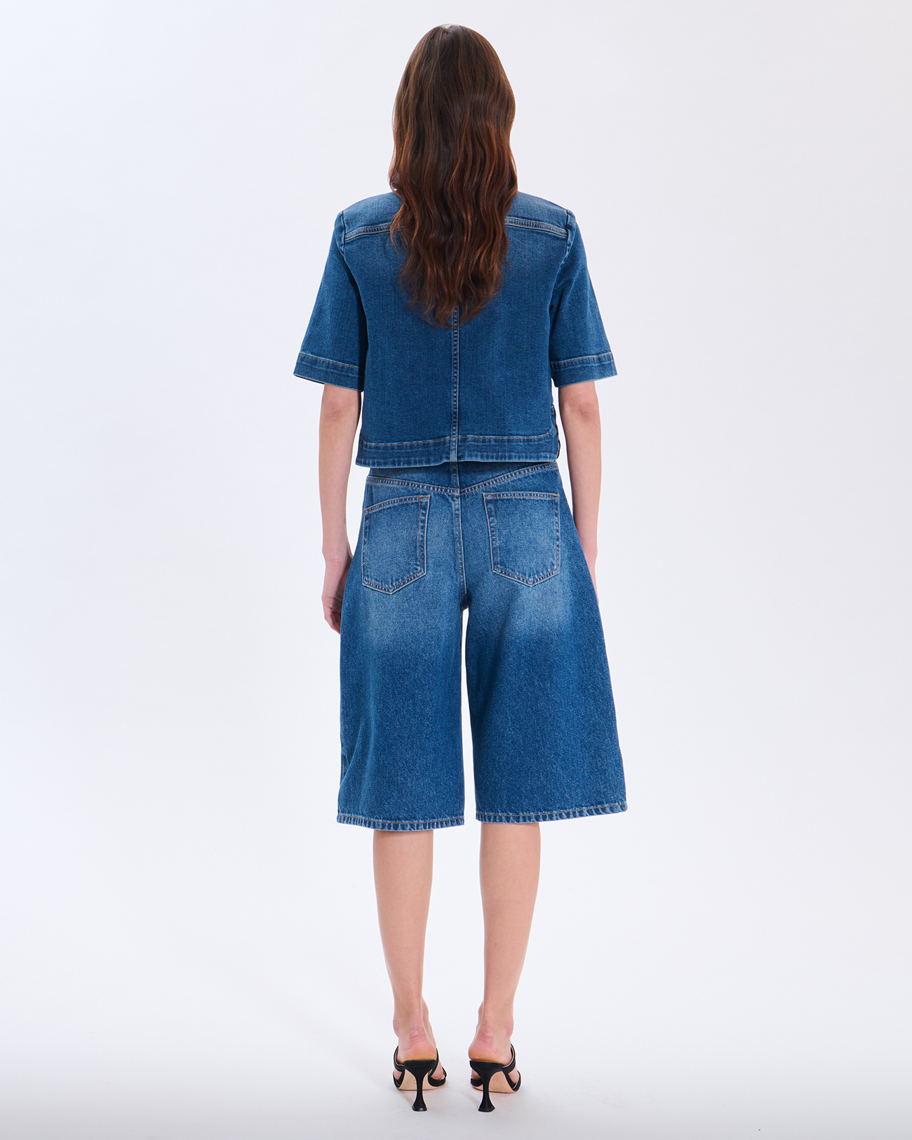 Celina shirt Blue cotton shirt ZAPA