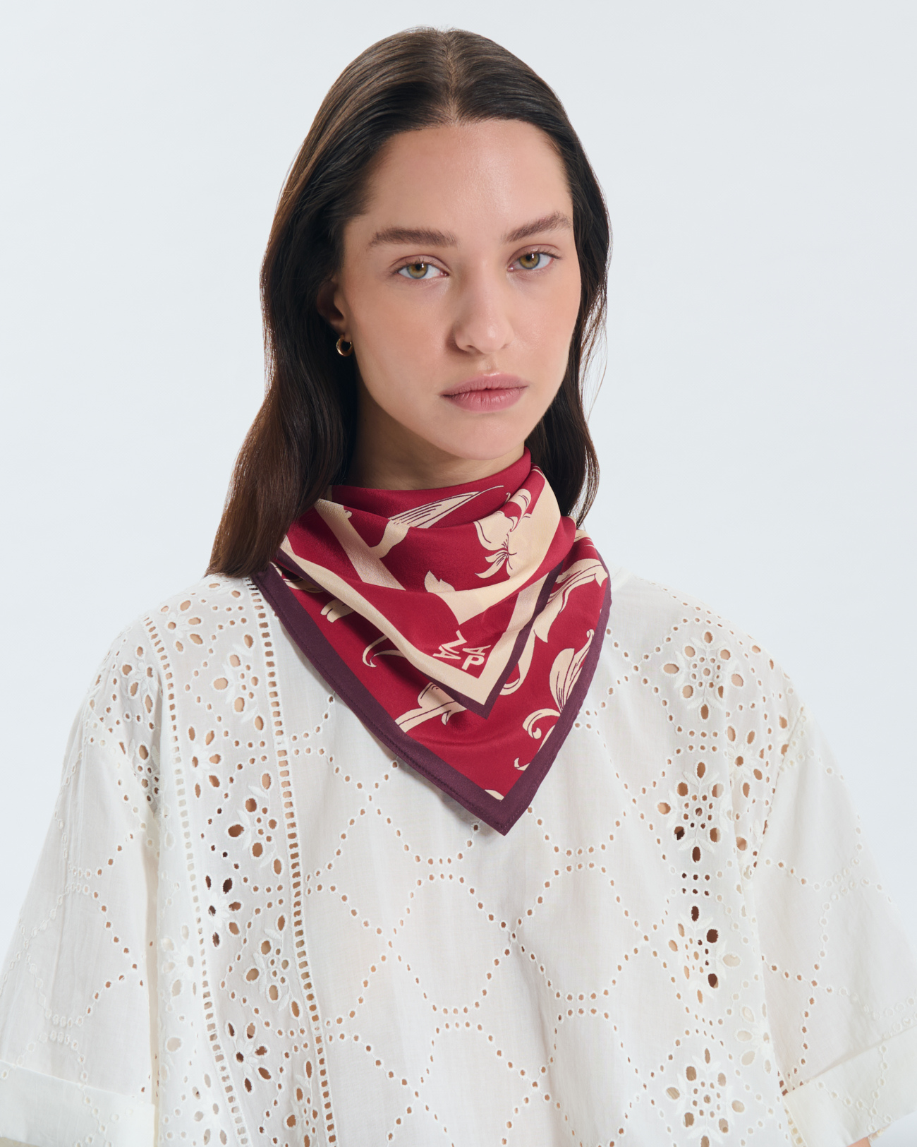 Elea scarf Elea printed scarf ZAPA