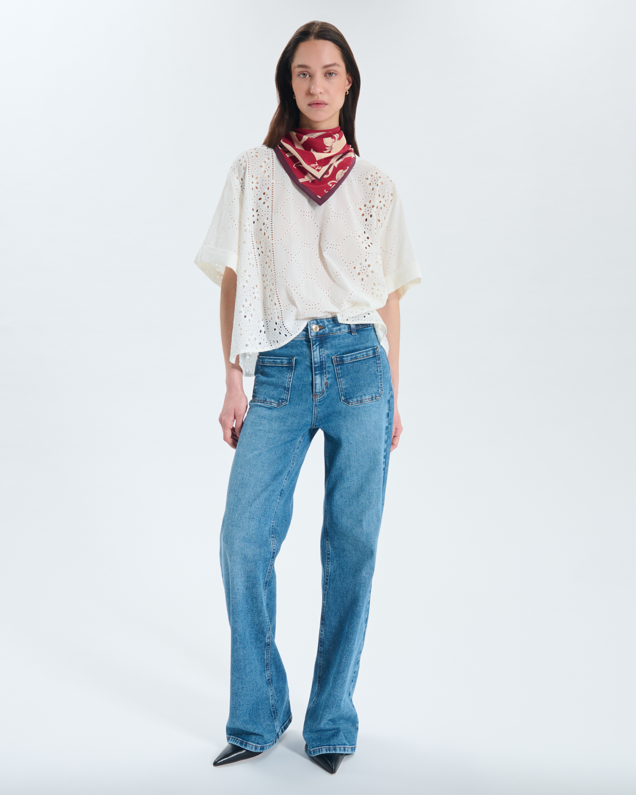 Elea scarf Elea printed scarf ZAPA