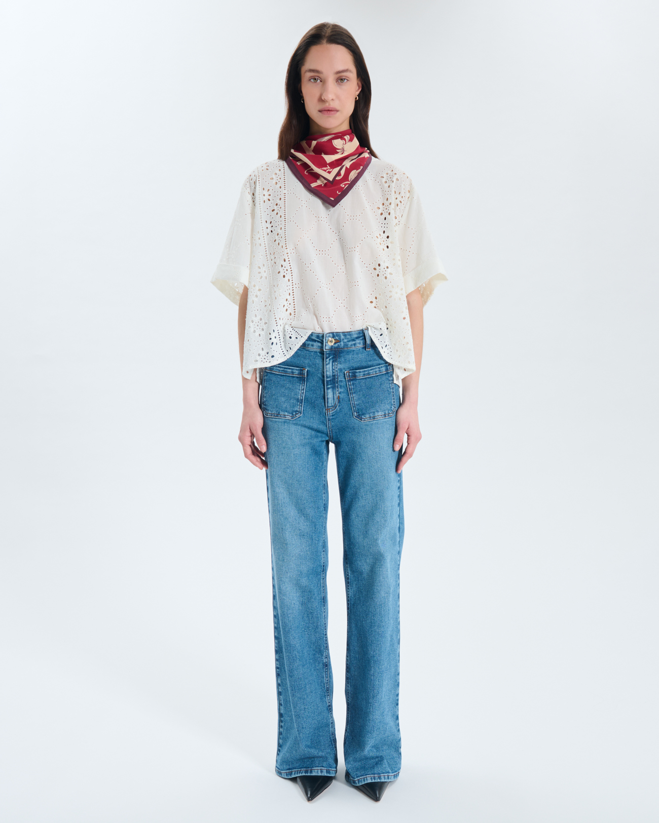 Elea scarf Elea printed scarf ZAPA