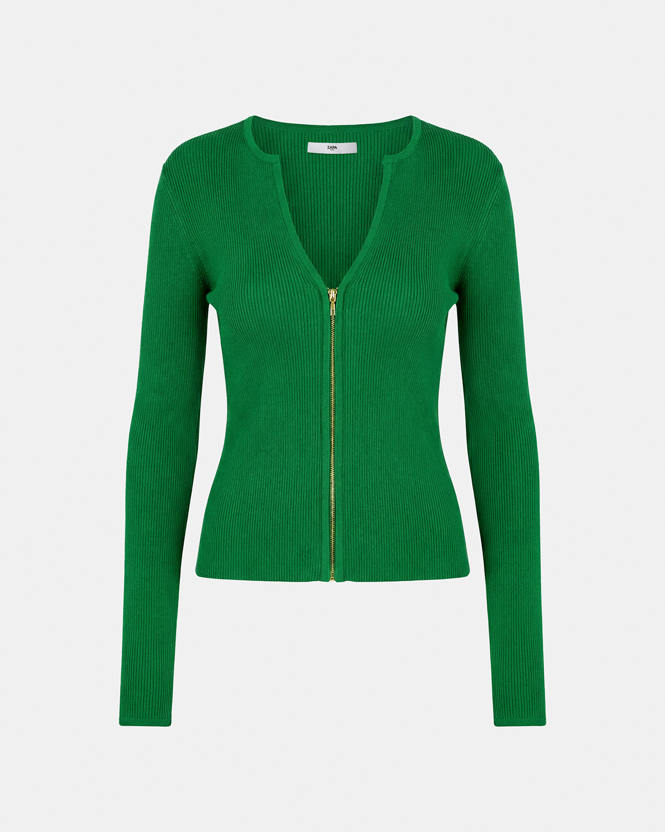 Noun Vest Tennis green zip-up vest ZAPA