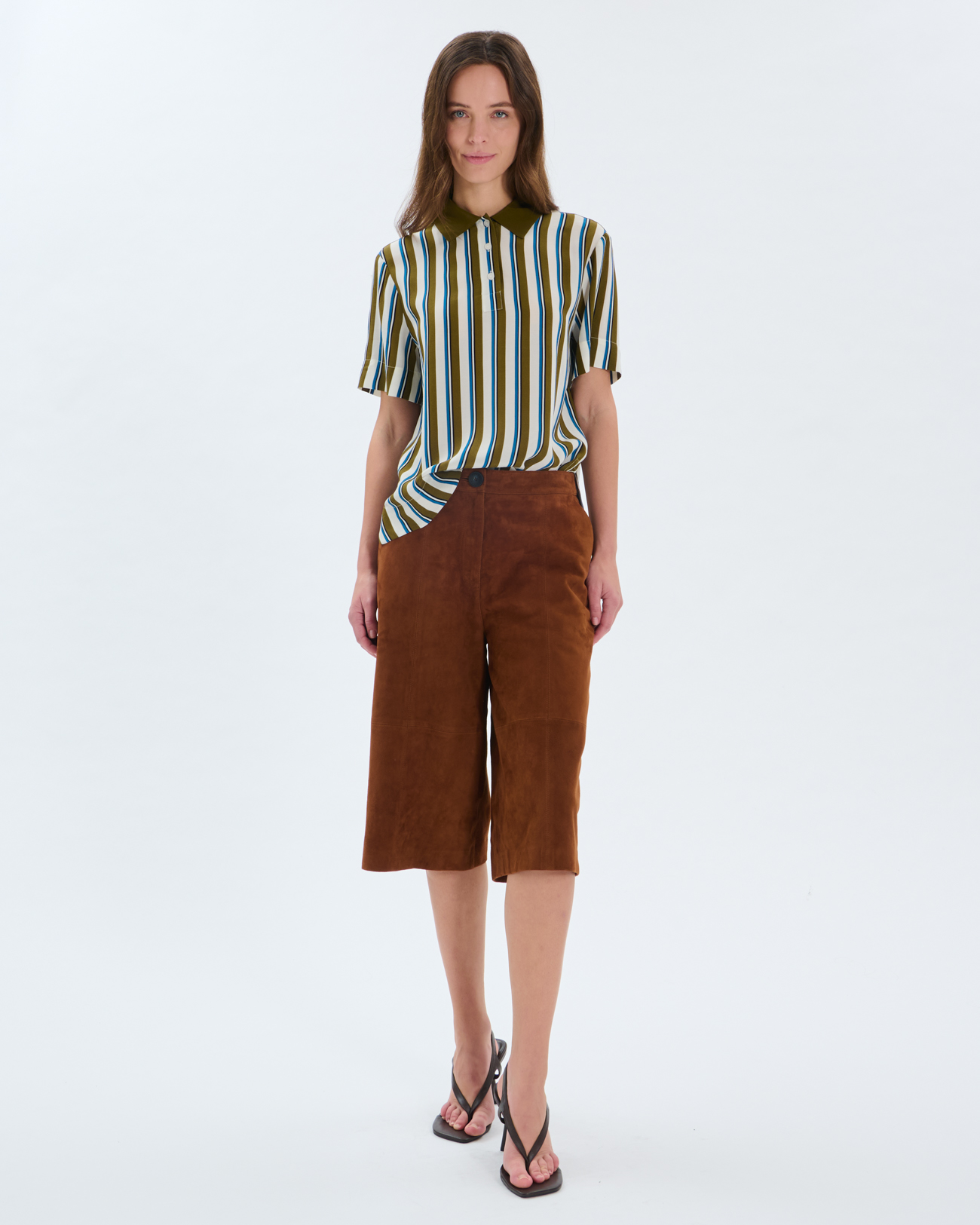 Top Trinity Striped viscose top ZAPA