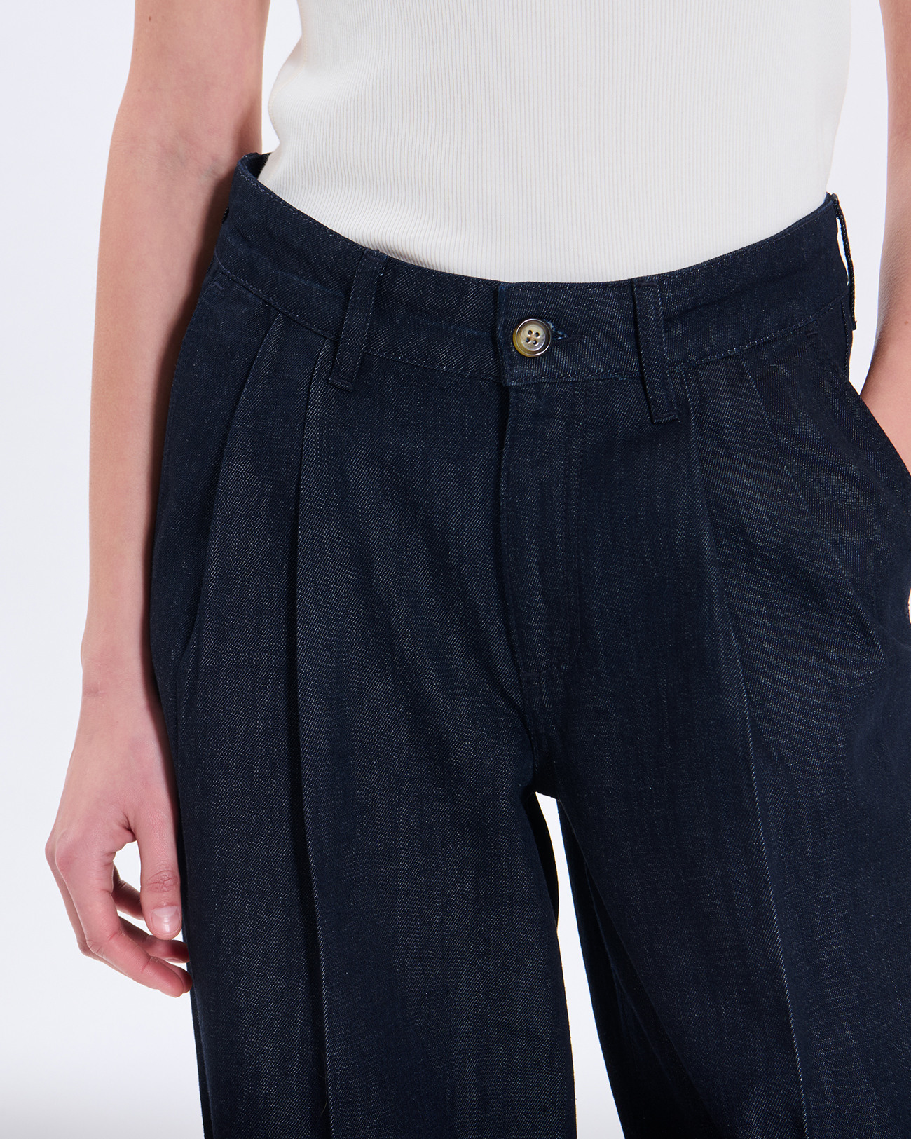 Prince Trousers Prince trousers in raw blue ZAPA