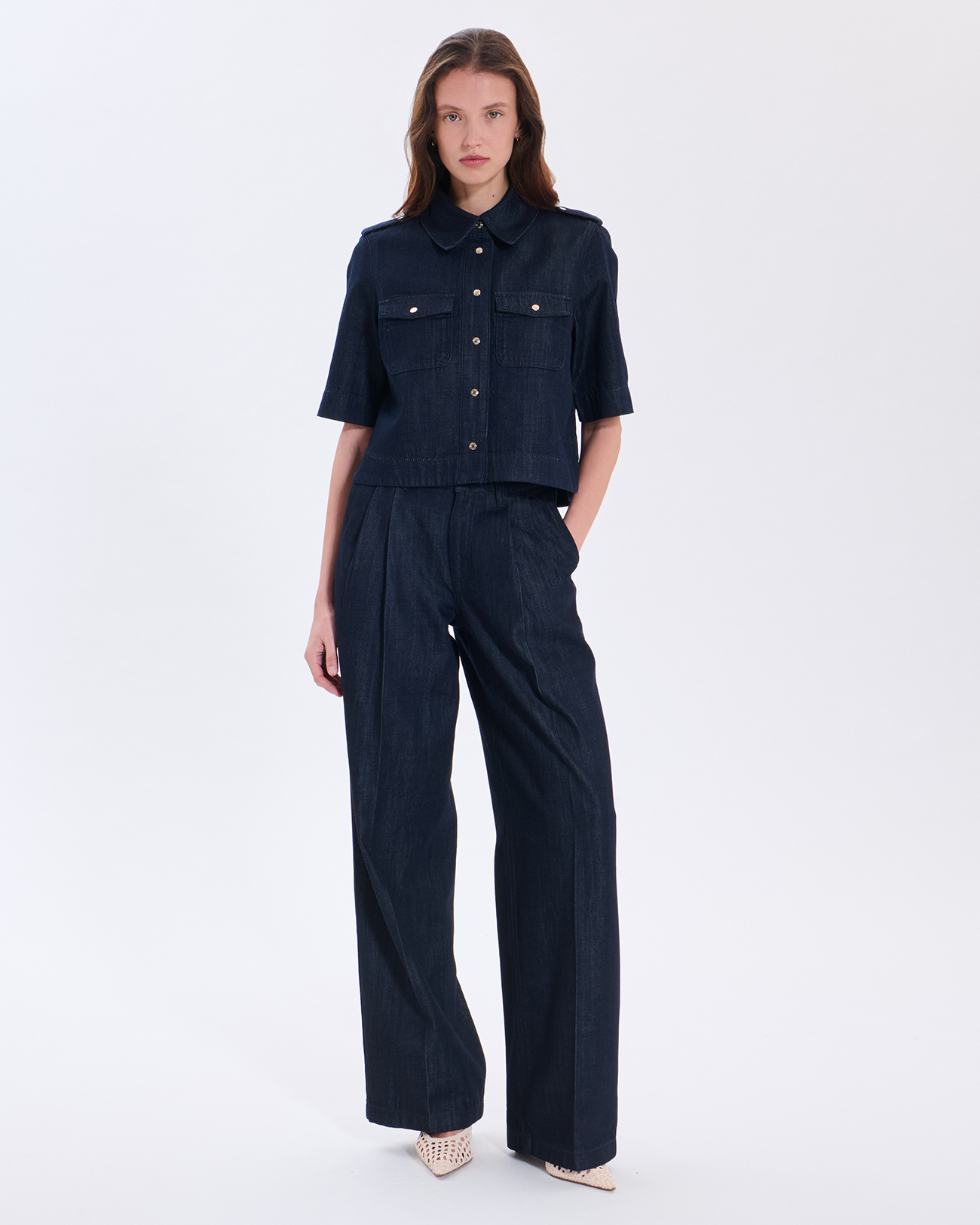 Prince Trousers Prince trousers in raw blue ZAPA