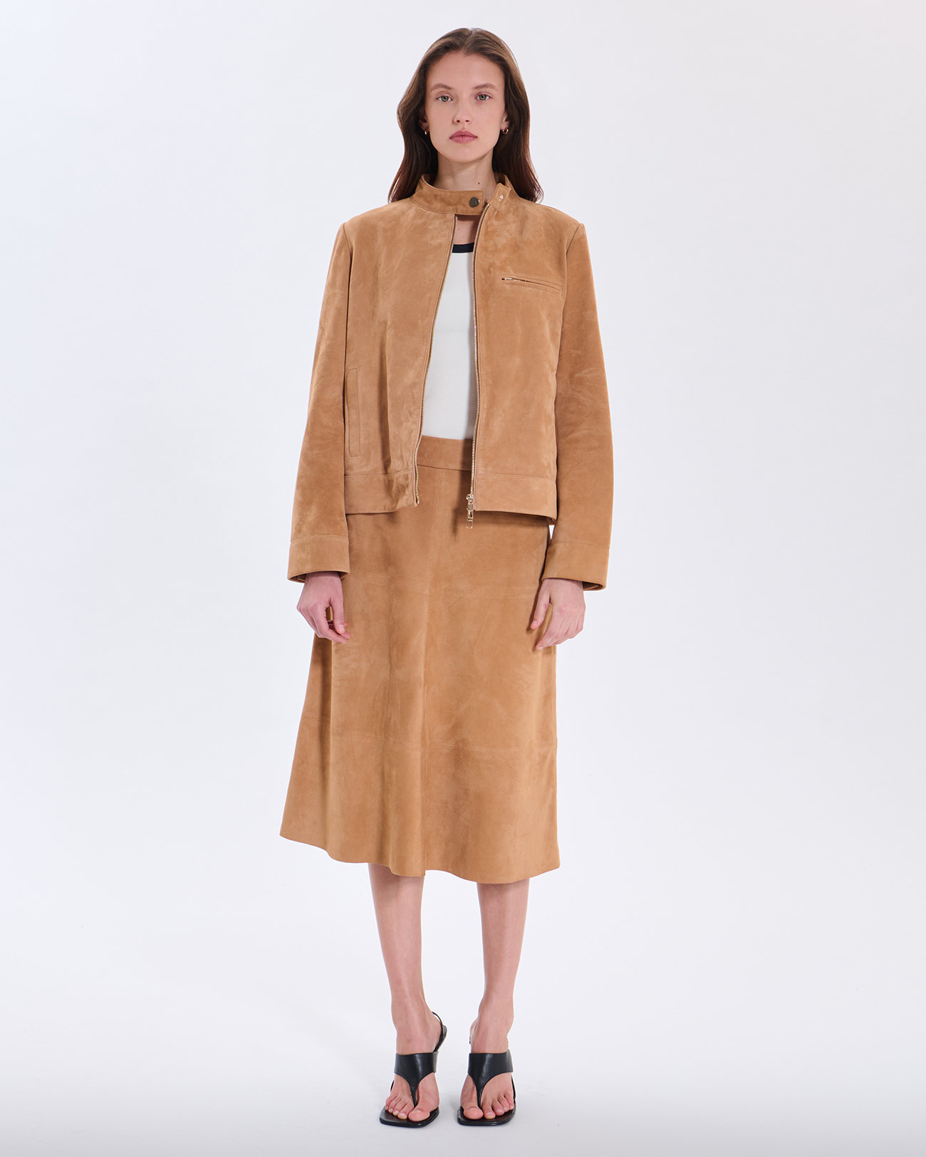 Jennie Skirt Beige Jennie skirt ZAPA