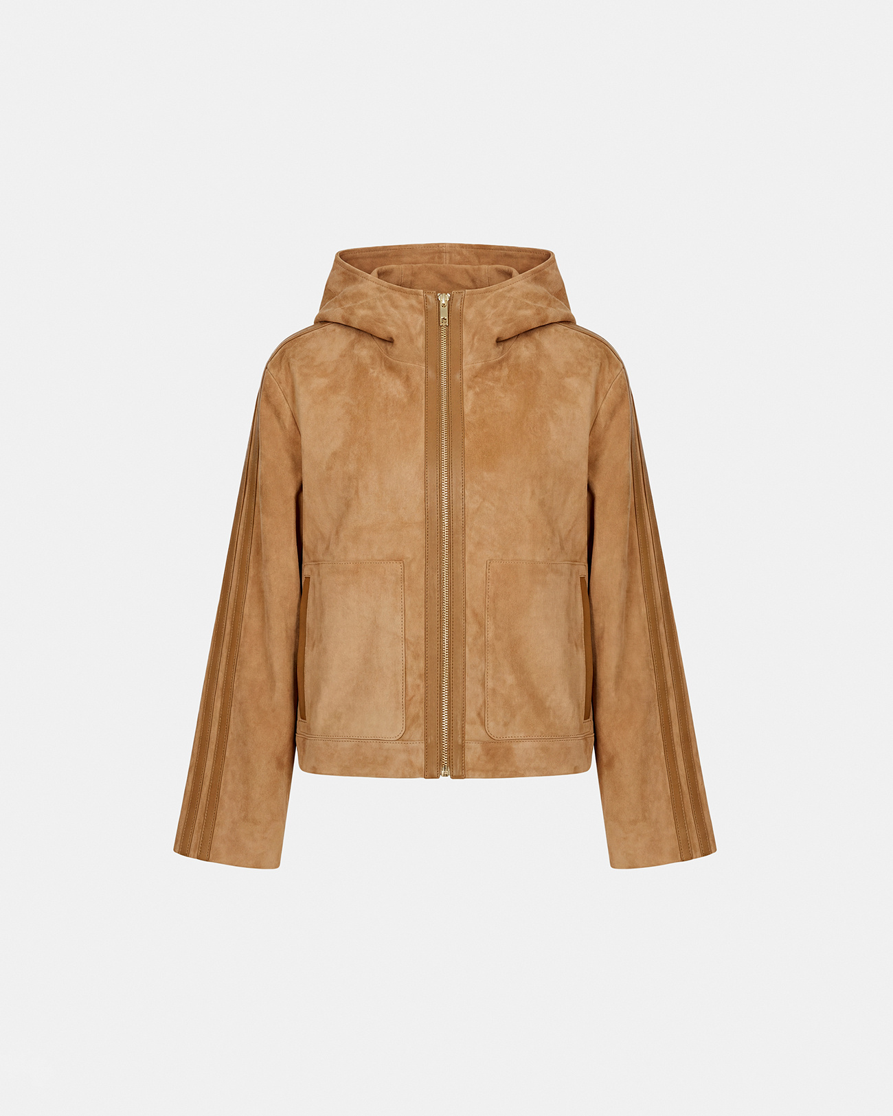 Monique jacket Sand-colored goatskin leather jacket ZAPA