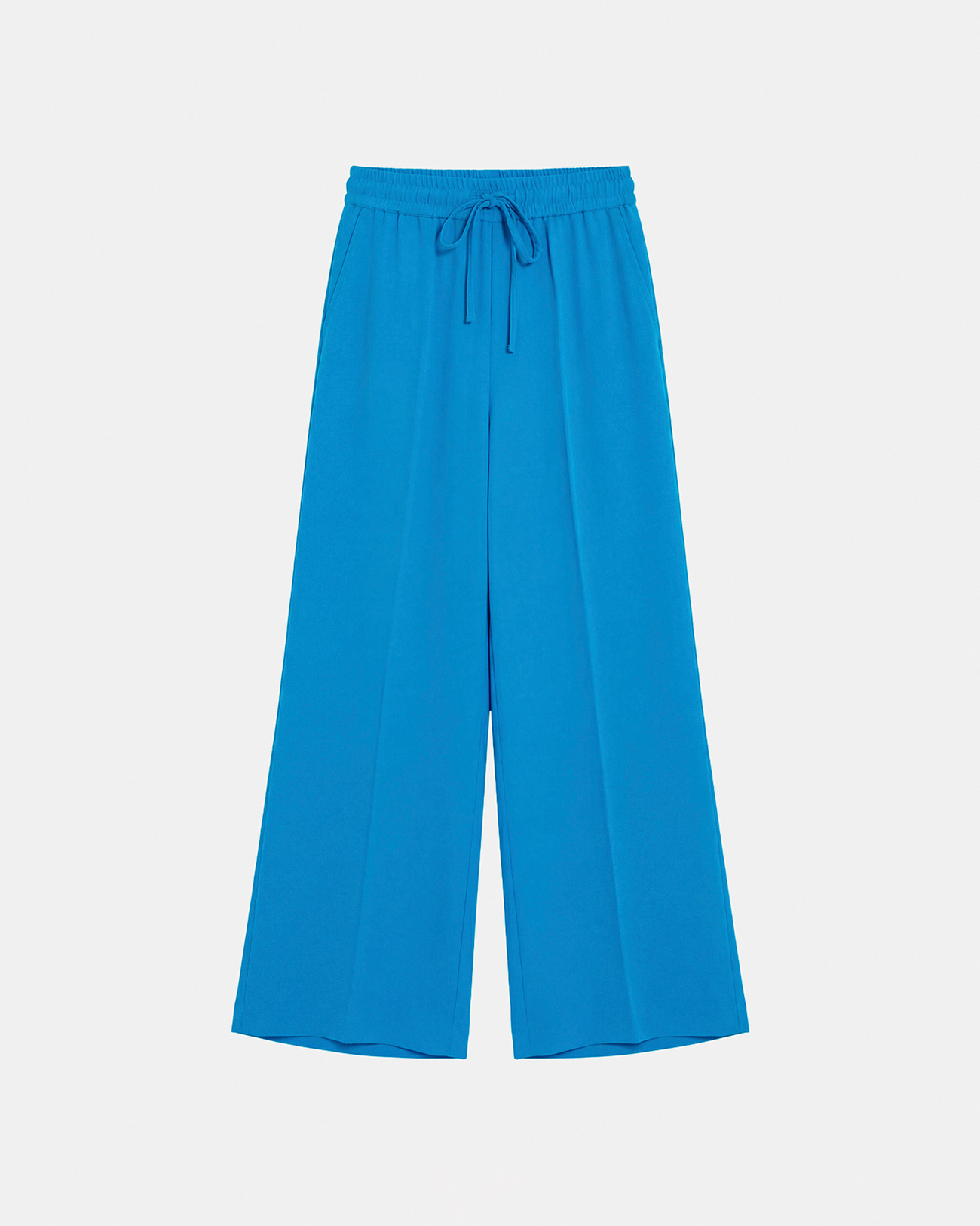 Piela trousers Cobalt-colored flowing trousers ZAPA