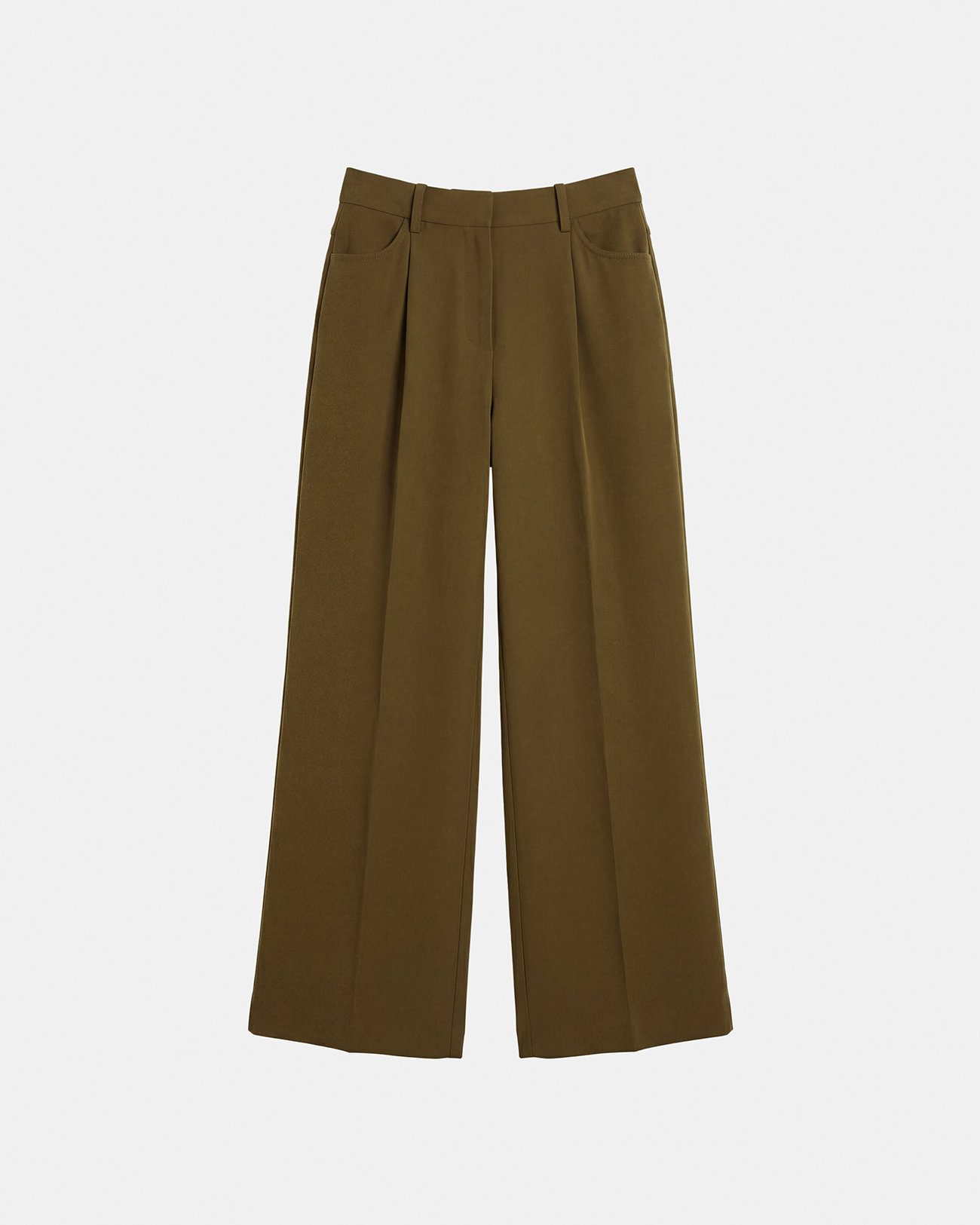Pedro Trousers Flowy olive trousers ZAPA