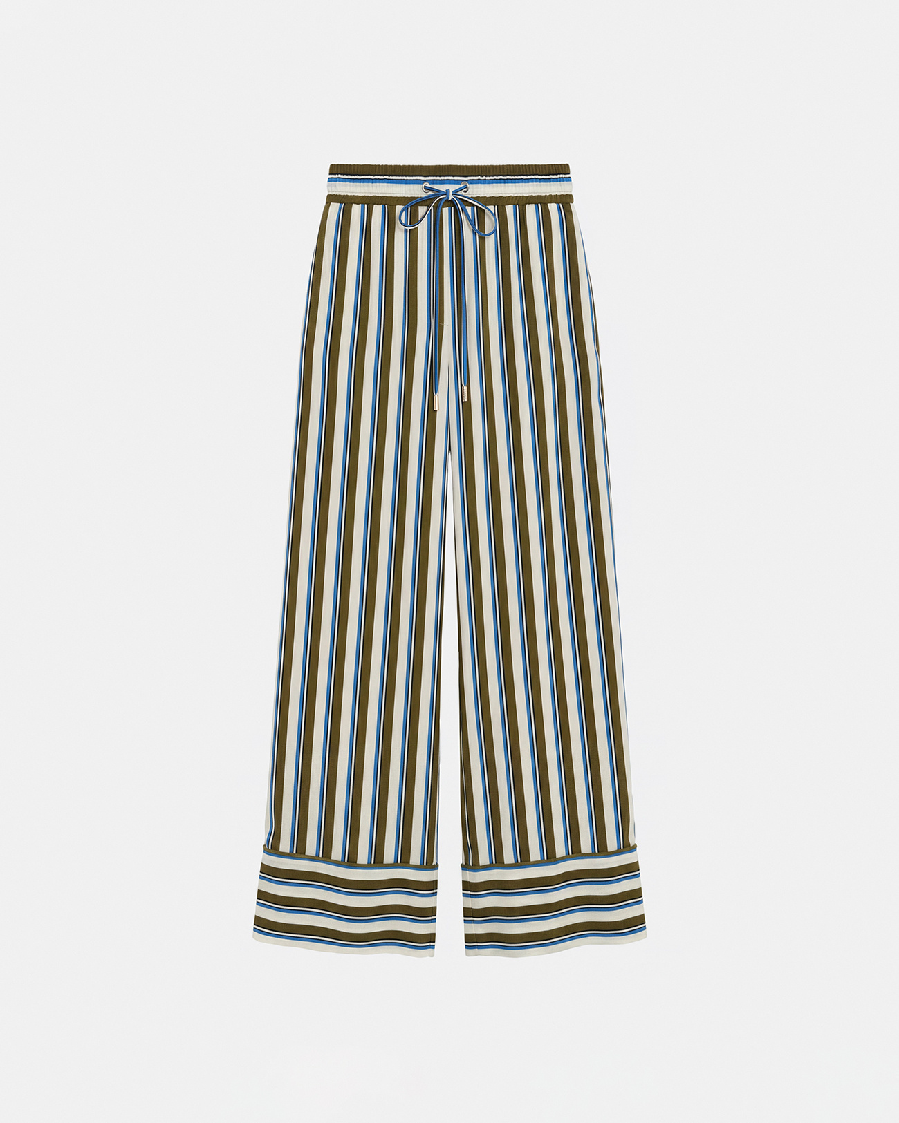 Poetry Trousers Striped viscose trousers ZAPA