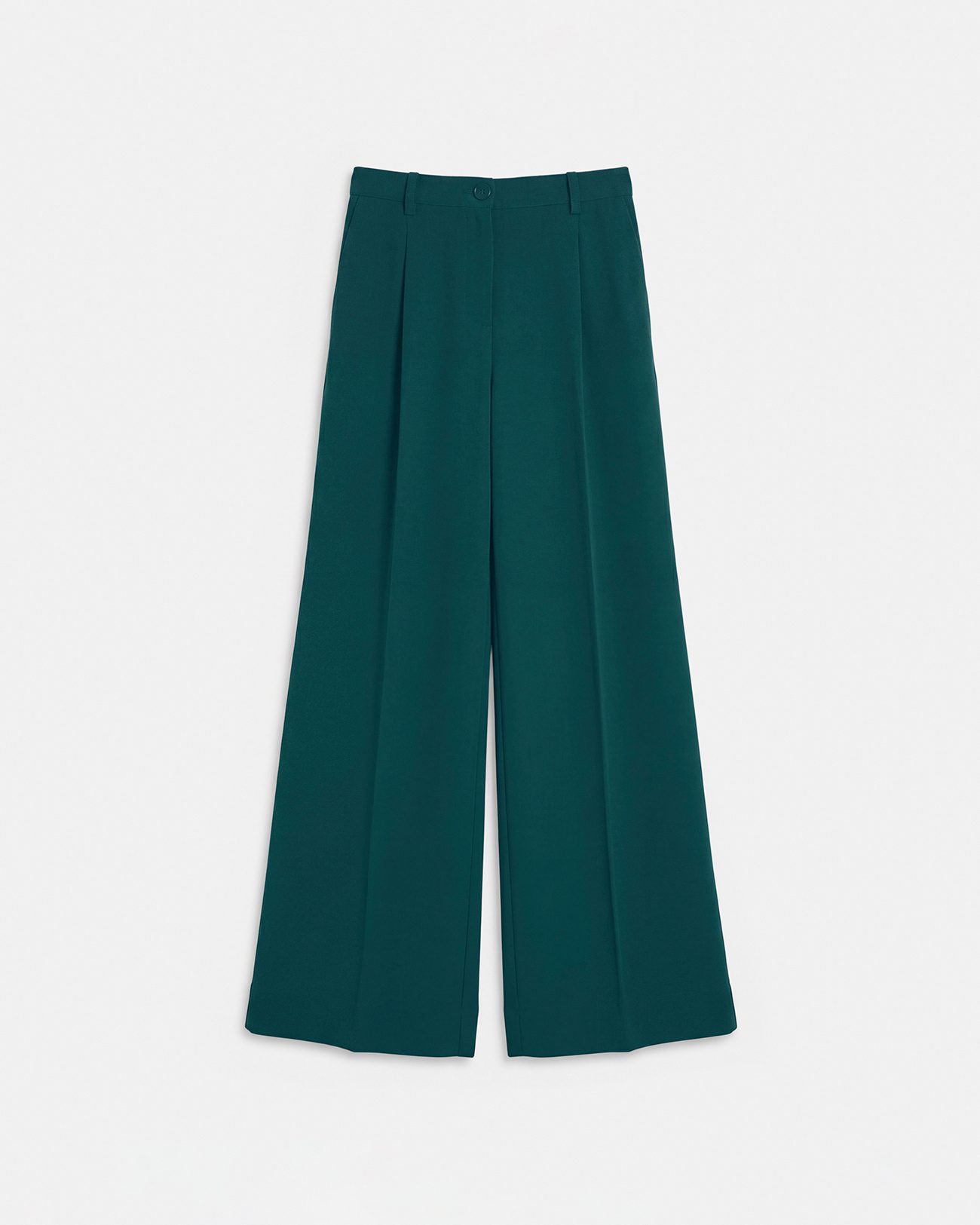 Pleyel trousers Green pleated trousers ZAPA