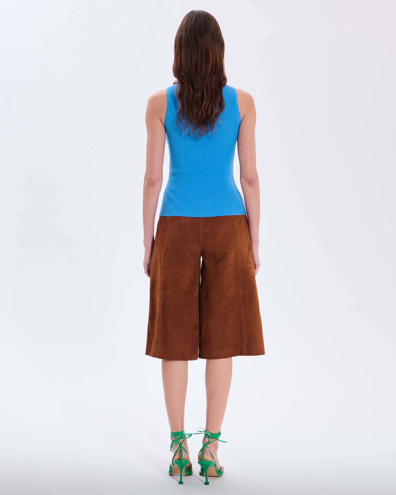 Naho Pull Naho ocean blue sweater ZAPA