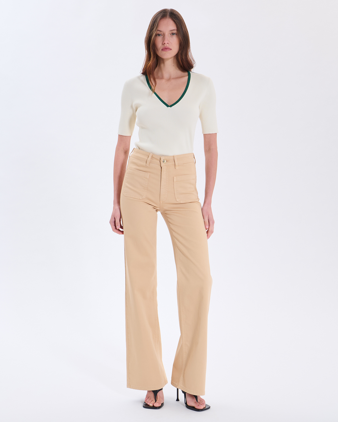 Naouel Sweater Naouel ecru sweater ZAPA