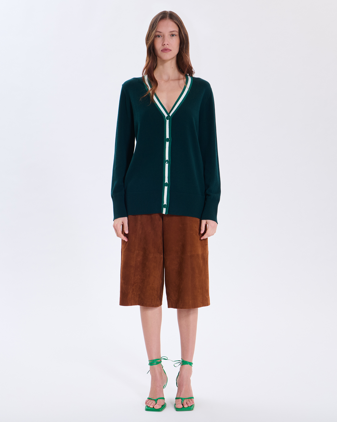 Narcissus Vest Green Narcissus Vest ZAPA