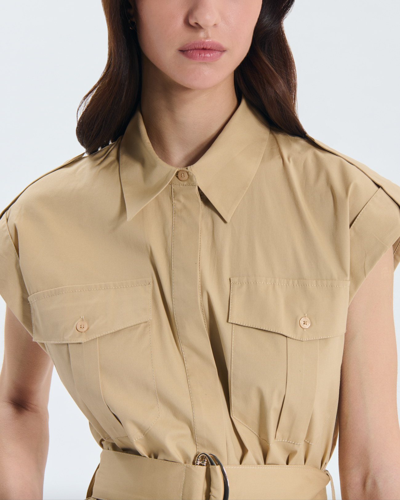 Riyadh Dress Sand-colored Riyadh dress ZAPA