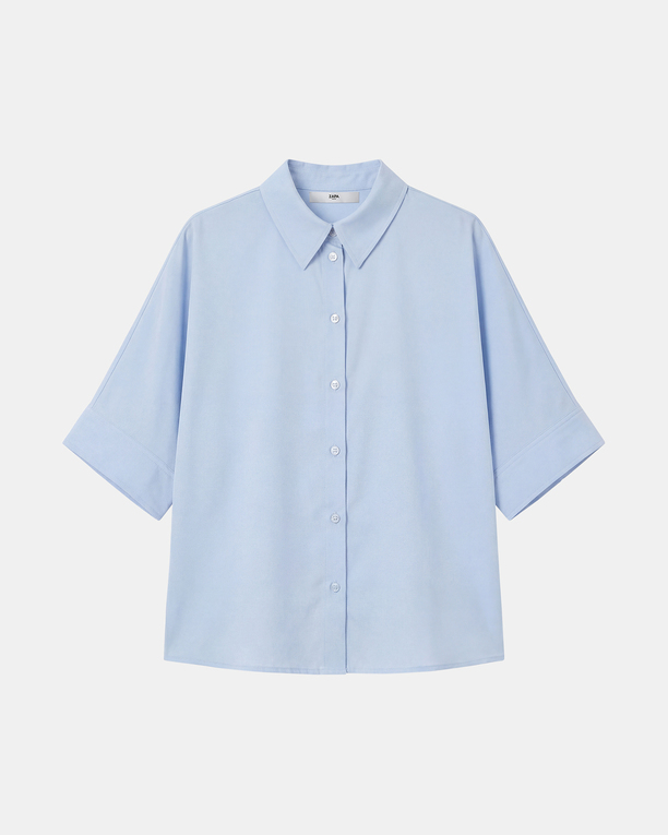 Cleophee shirt Sky blue shirt ZAPA