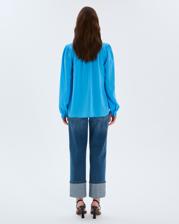 Castile shirt Ocean blue shirt ZAPA