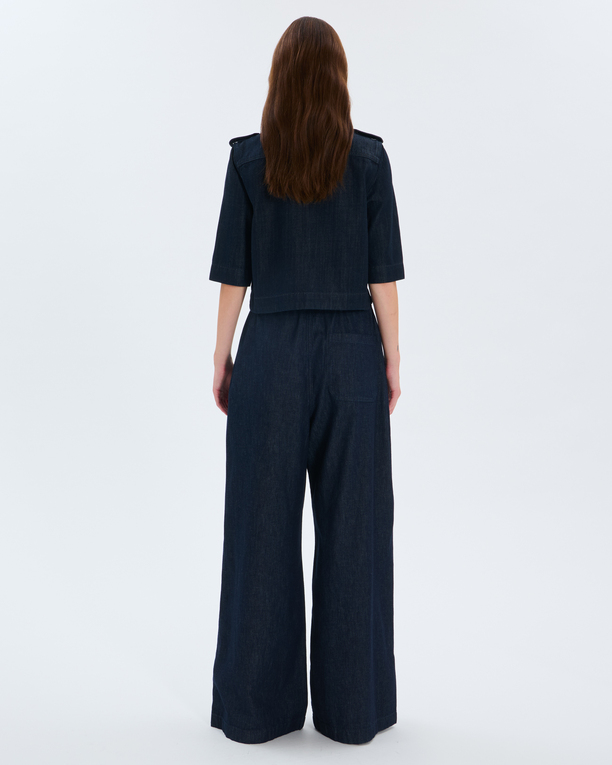 Celeste Shirt Celeste raw blue shirt ZAPA