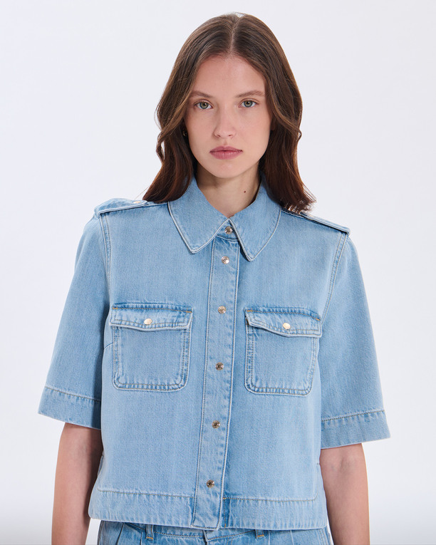 Celeste Shirt Light blue Celeste shirt ZAPA