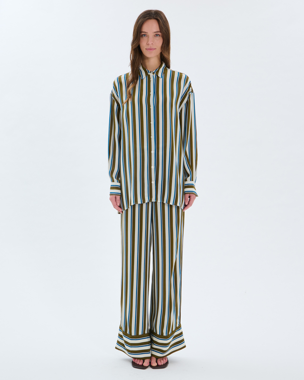 Clarisse shirt Striped viscose shirt ZAPA