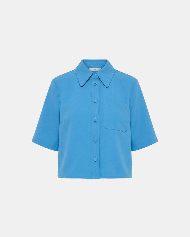 Celina shirt Celina cobalt shirt ZAPA