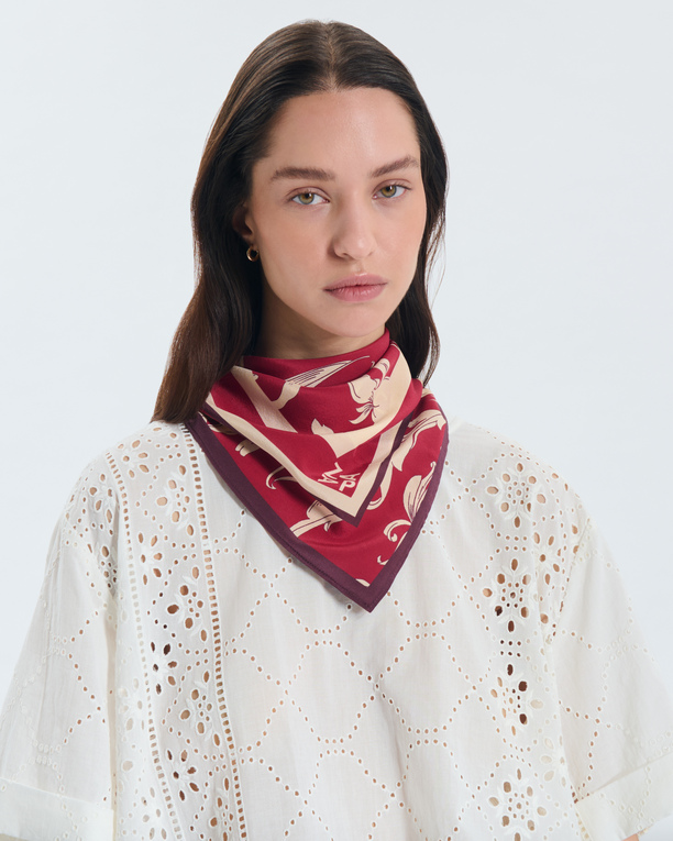 Elea scarf Elea printed scarf ZAPA