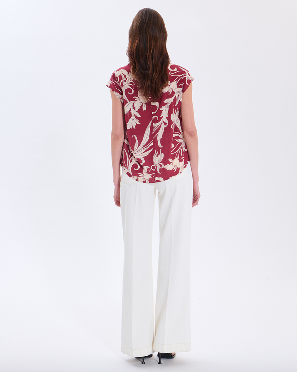 Top Tauri Tauri printed top ZAPA