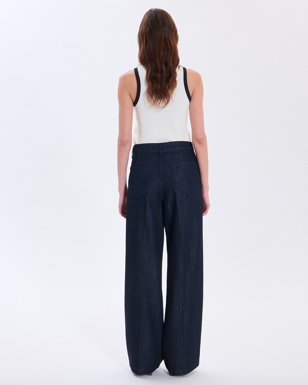 Prince Trousers Prince trousers in raw blue ZAPA