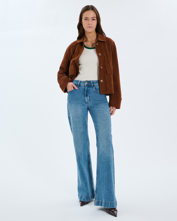 Jean New Jessie blue cotton jeans ZAPA