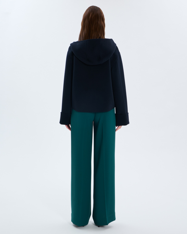 Marjy Coat Nighttime wool coat ZAPA