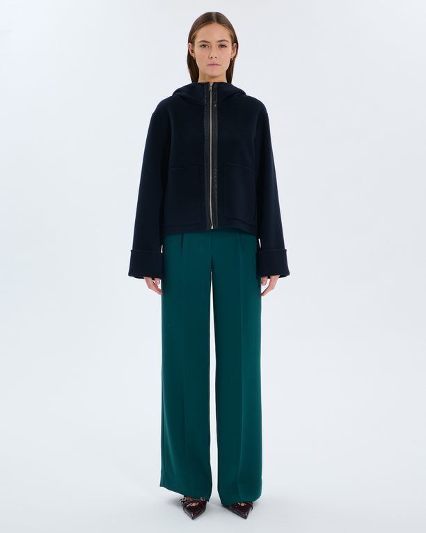 Marjy Coat Nighttime wool coat ZAPA
