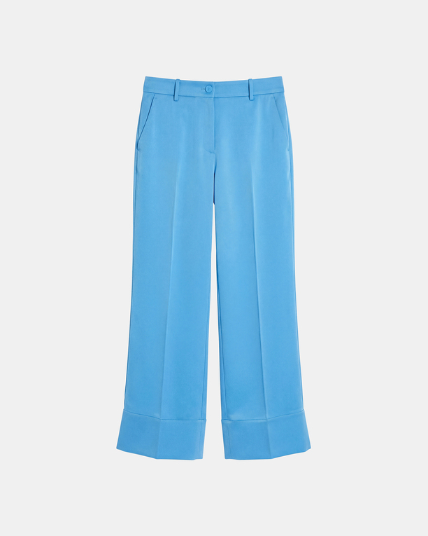 Parlo Pants Parlo ocean blue trousers ZAPA