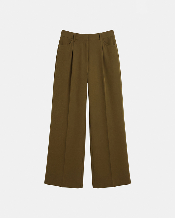 Pedro Trousers Flowy olive trousers ZAPA