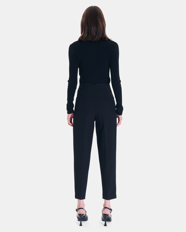 Power Pants Black cigarette pants ZAPA