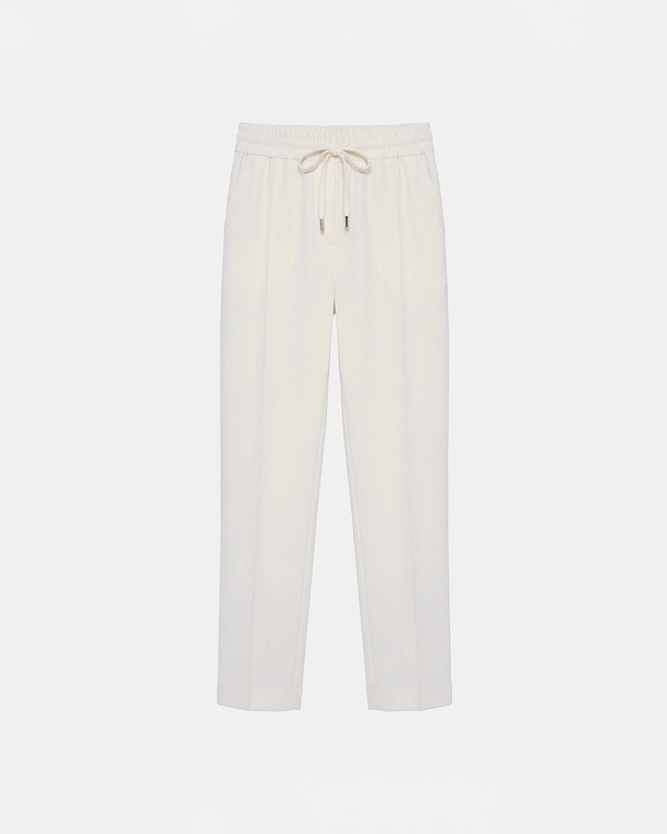 Leather trousers Off-white leather trousers ZAPA