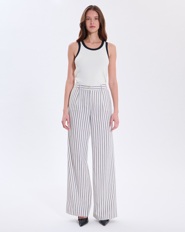 Pleyel trousers Ecru Pleyel trousers ZAPA
