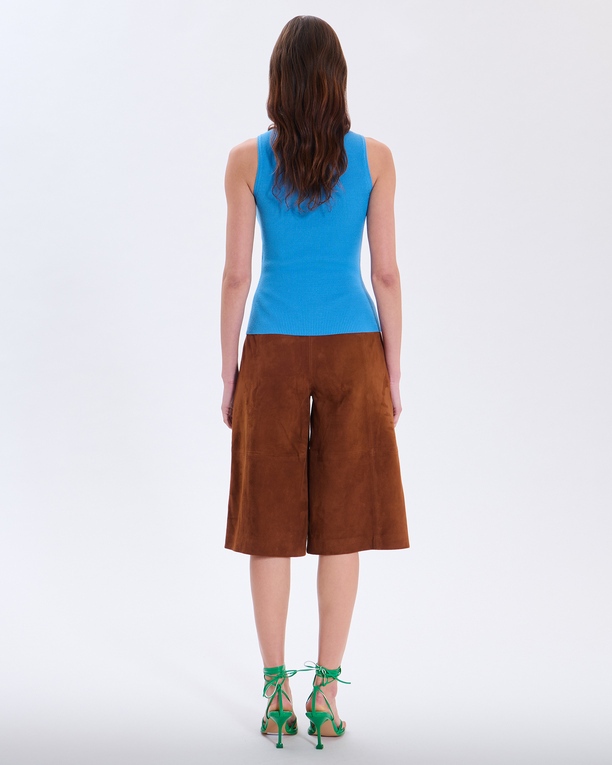Naho Pull Naho ocean blue sweater ZAPA