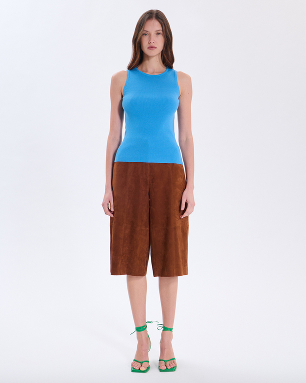 Naho Pull Naho ocean blue sweater ZAPA
