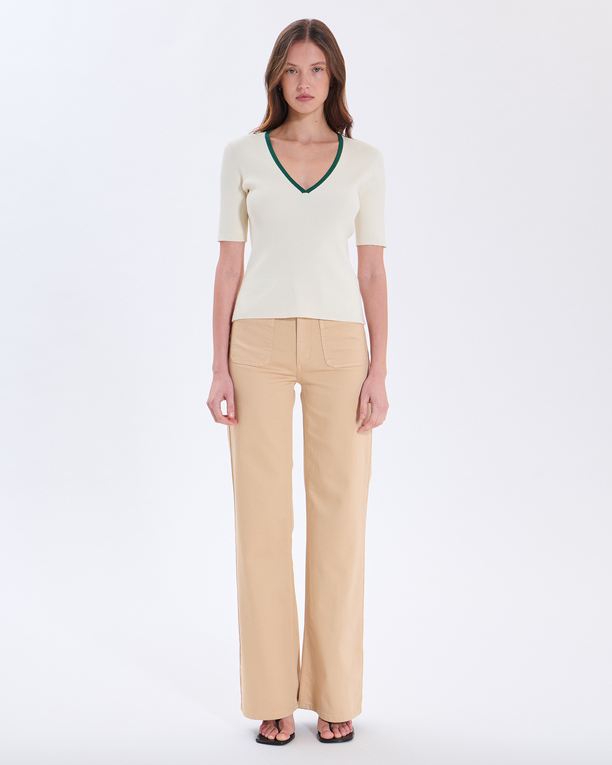 Naouel Sweater Naouel ecru sweater ZAPA
