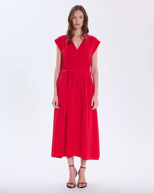 Romy Dress Romy dress in raspberry ZAPA
