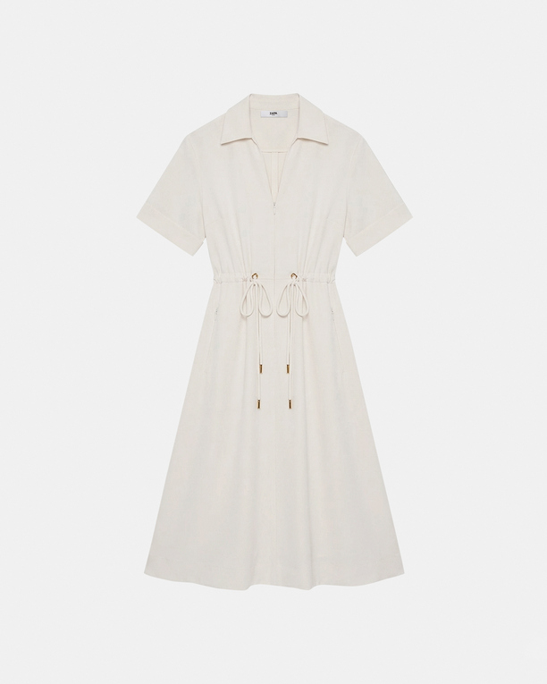 Rebel Dress Dress with ecru drawstring ZAPA