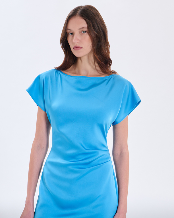 Rodrigo Dress Rodrigo dress in ocean blue ZAPA