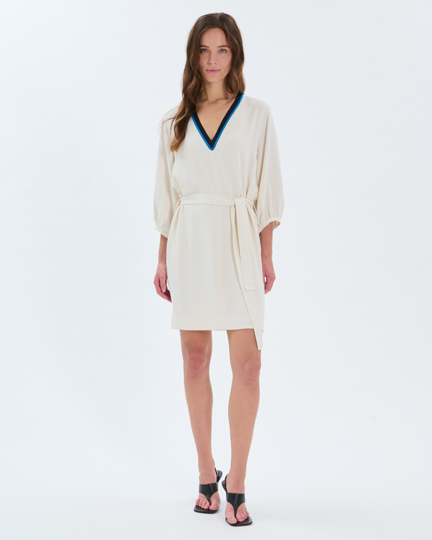 Rali Dress Short ecru dress ZAPA