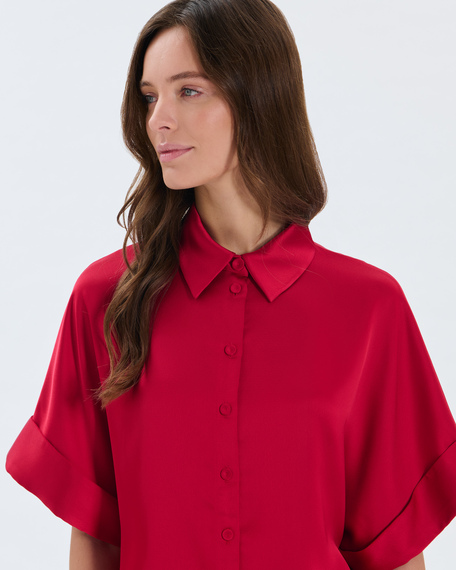 Charlize shirt fuchsia shirt zapa